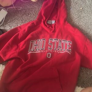 Oversized Ohio state buckeyes hoodie